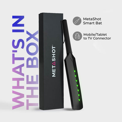 MetaShot Smart bat with TV connector